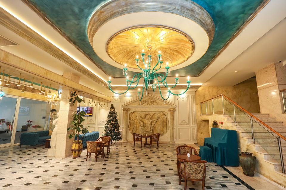 The lobby dome