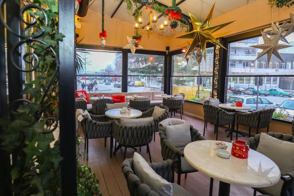 The glassed terrace